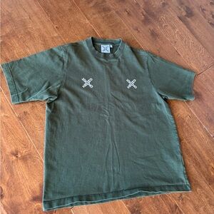 Kenzo Olive Short Sleeve Men's Tee